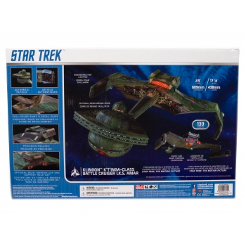 Plastikmodell – Star Trek Klingon K'tinga Raumschiff – POL950